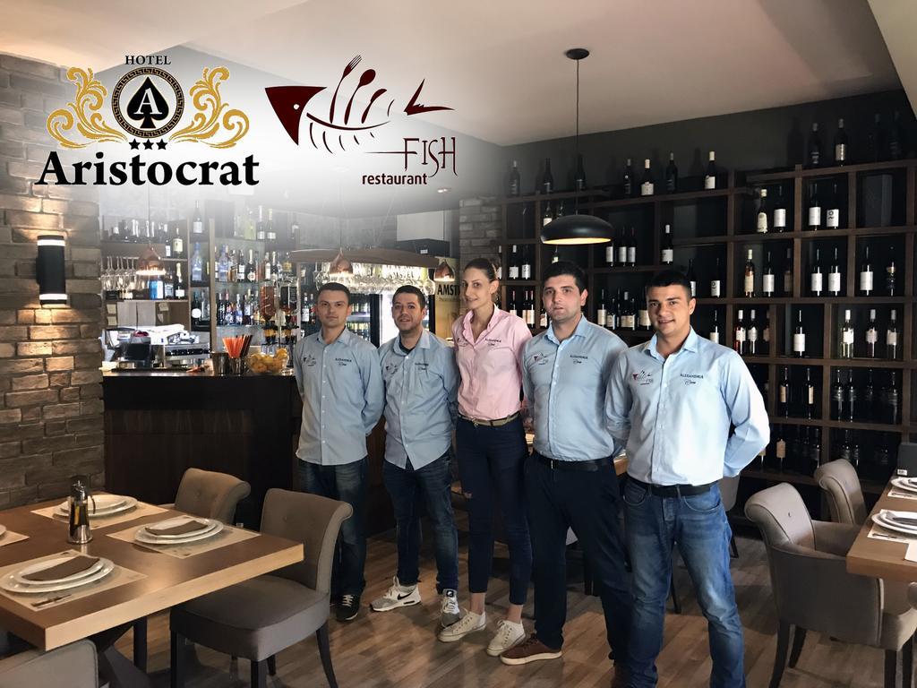 Hotel Aristocrat & Fish Restaurant Skopje Zewnętrze zdjęcie