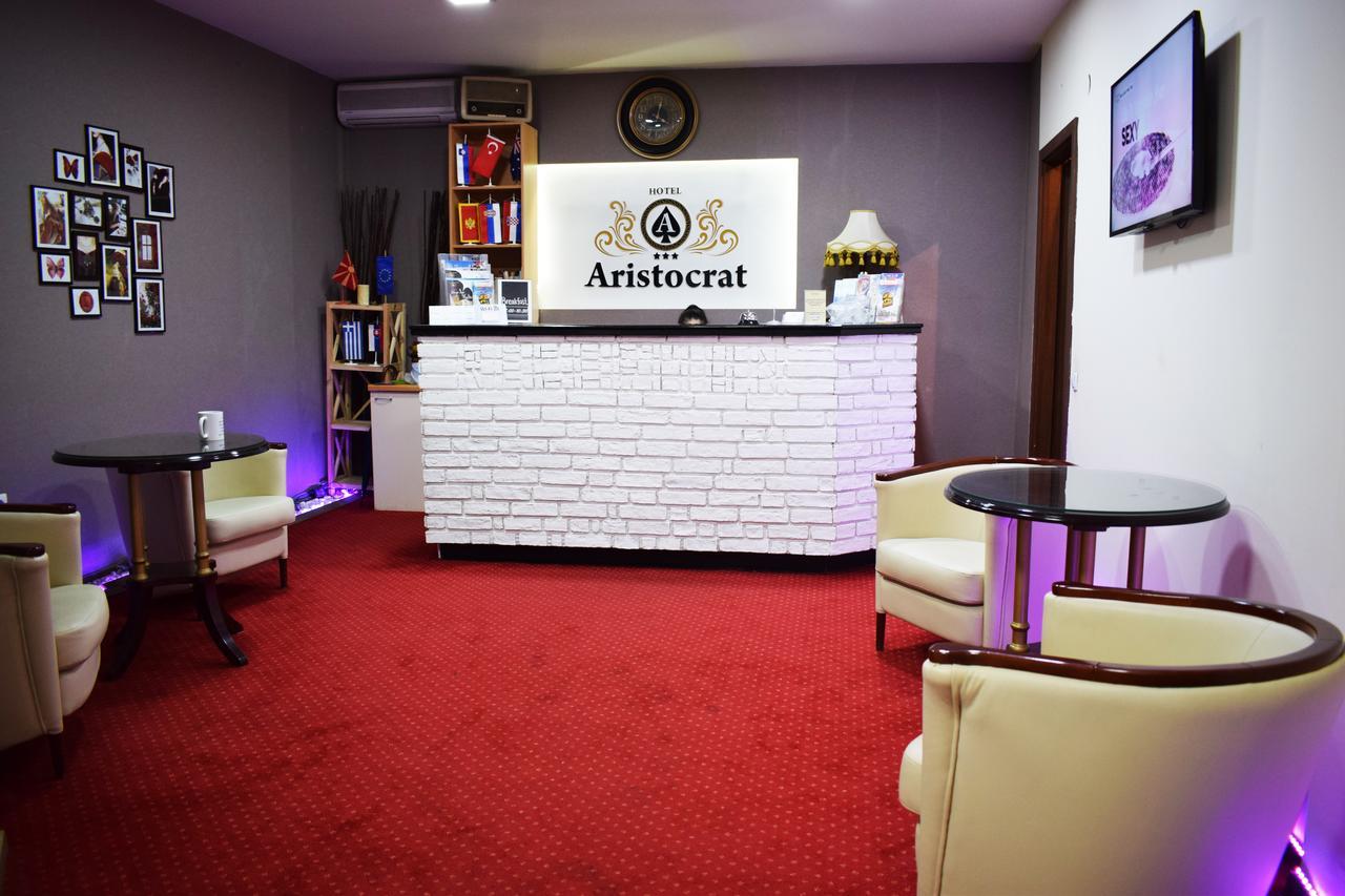 Hotel Aristocrat & Fish Restaurant Skopje Zewnętrze zdjęcie